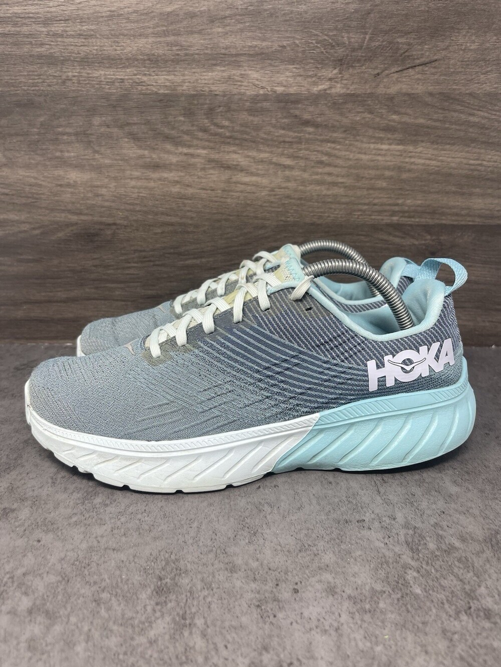 HOKA Mach 3 Running Shoes Womens Size 10 Blue Athletic Trainer One One